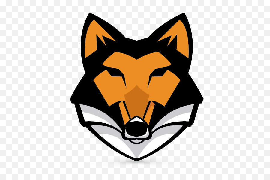 Free Logo Maker Strong Wolf Head Logo - Wolf Head Orange Png Transparent Emoji,Wolf Logo