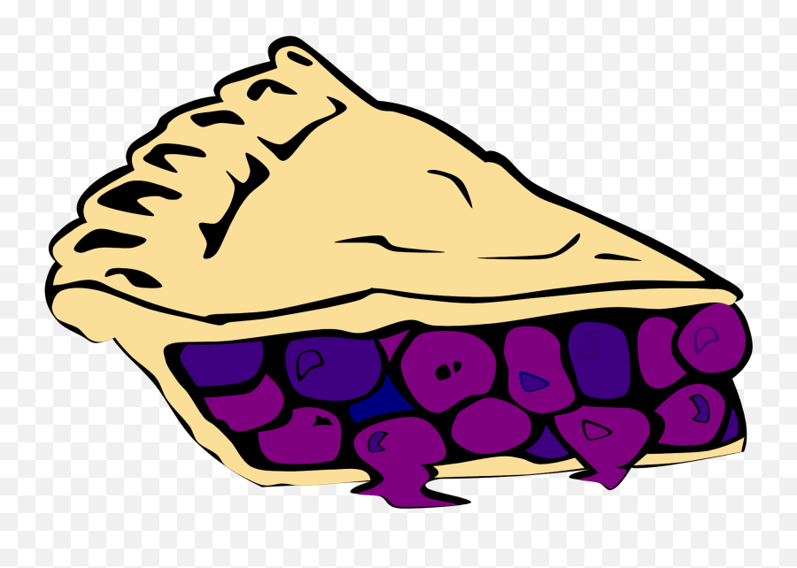 Clipart Of The Blueberry Cake Free Image - Blueberry Pie Clipart Emoji,Blueberry Clipart