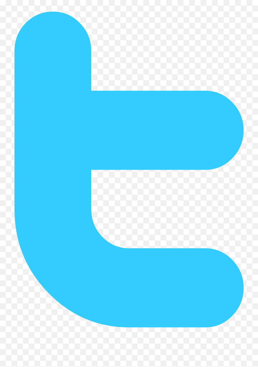 Download Hd Twitter T Logo Vector Transparent Png Image - Twitter T Logo Emoji,Twitter Logo Vector