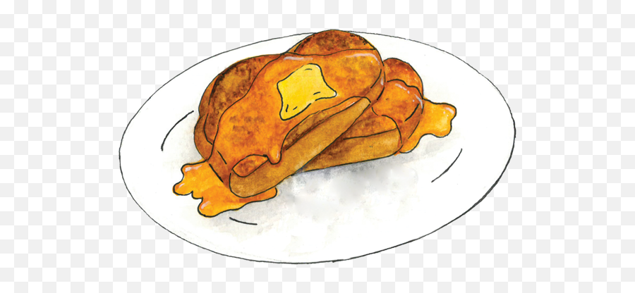 French Toast Clipart Png Image With No - Cartoon French Toast Drawing Emoji,Toast Clipart