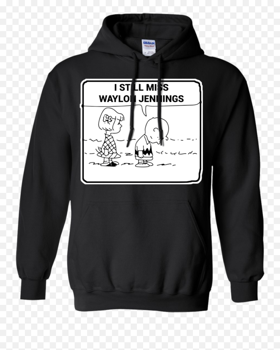 I Still Miss Waylon Jennings - Hoodie Emoji,Waylon Jennings Logo