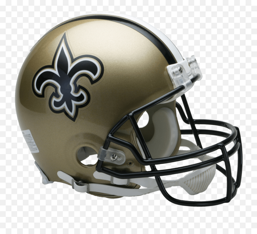 New Orleans Saints Helmet Transparent - Football Helmet Emoji,New Orleans Saints Logo