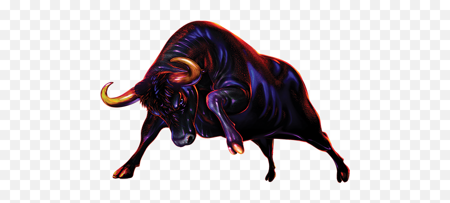 Charging Bull Png Png Image With No - Transparent Background Bull Png Emoji,Bull Png