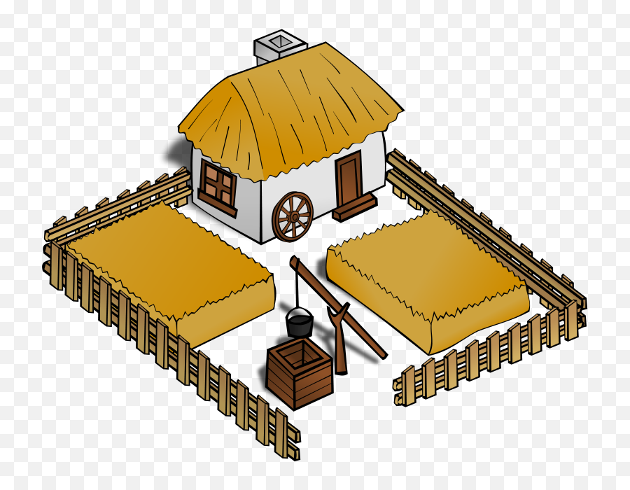 Download - Medieval Farm Clipart Emoji,Farm Clipart