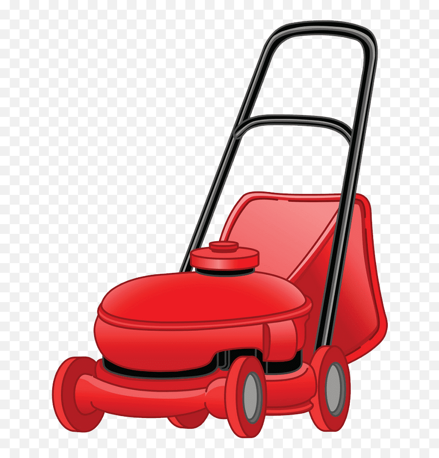 Free Lawn Mower Clipart Transparent - Lawn Mower Illustration Emoji,Lawnmower Clipart
