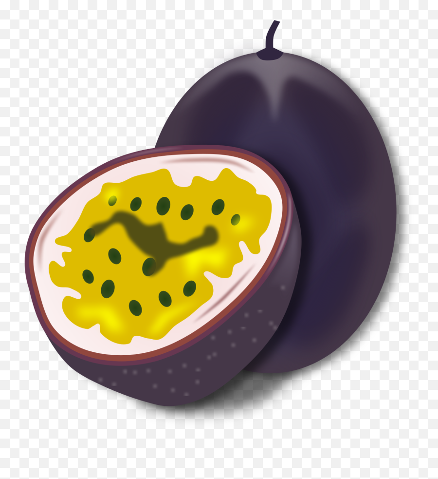 Fruit Clipart Images Free 2 - Clipart Passion Fruit Emoji,Fruit Clipart