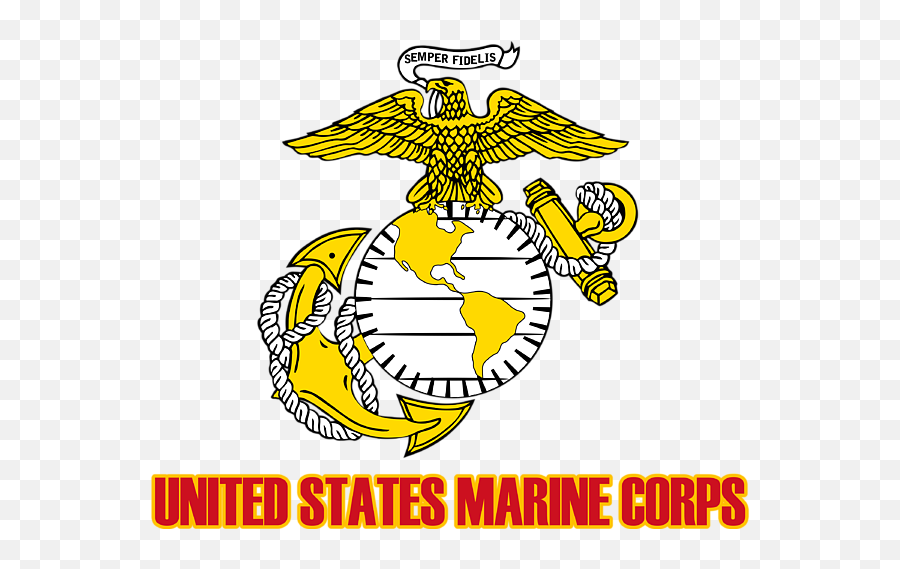 Ega - United States Marine Corps Carryall Pouch Eagle Globe And Anchor Emoji,United States Marine Corps Logo