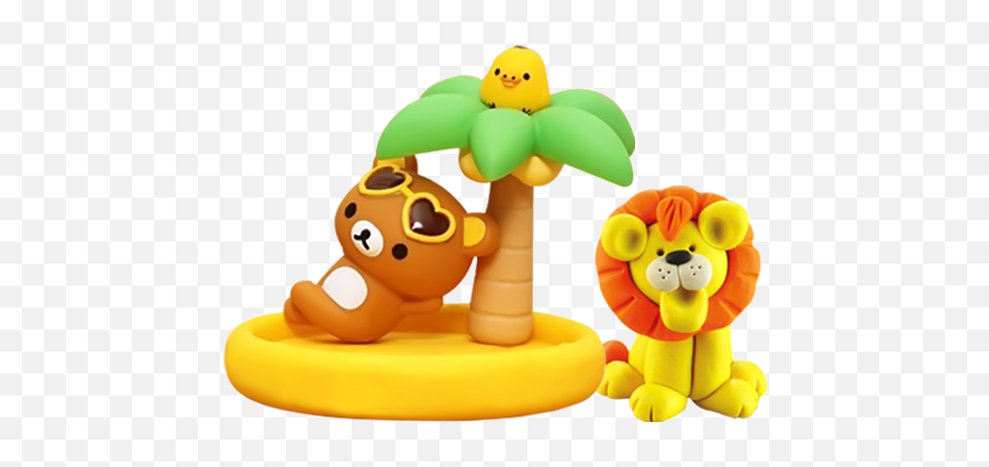 Download Hd Banner - 1 Baby Toys Transparent Png Image Make Lion With Clay Emoji,Toys Png