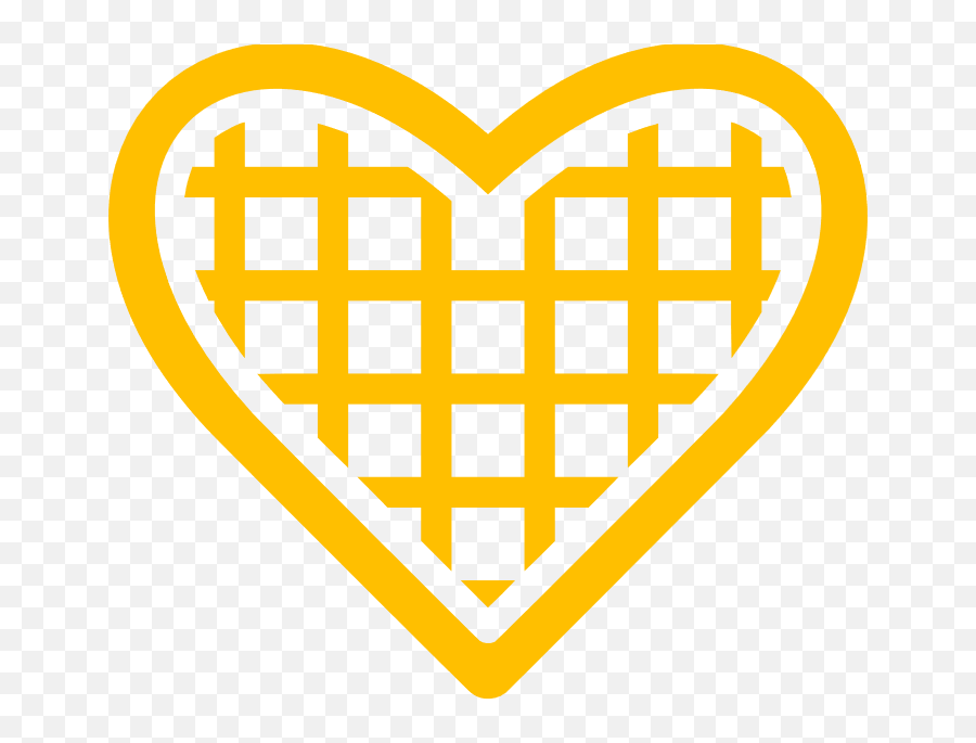 Waffle Heart Icon Clipart - Heart Waffle Svg Free Emoji,Waffle House Logos