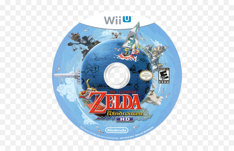 The Wind Waker Hd - Legend Of Zelda The Wind Waker Hd Disc Emoji,Wind Waker Logo