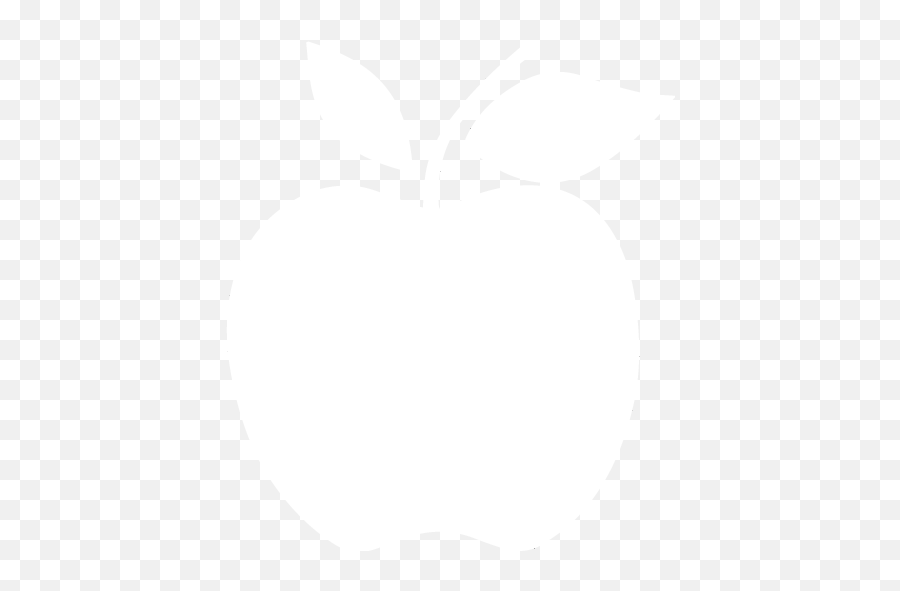 White Apple 2 Icon - Transparent White Apple Fruit Emoji,White Apple Logos