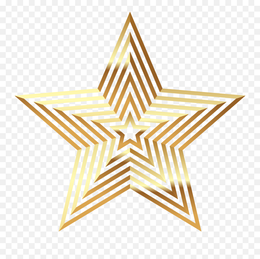 Art Deco Star Png U0026 Free Art Deco Starpng Transparent Emoji,Gold Star Transparent Background