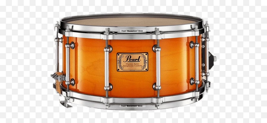 Orange Snare Drum Transparent Png - Concert Snare Drum Emoji,Drum Set Clipart