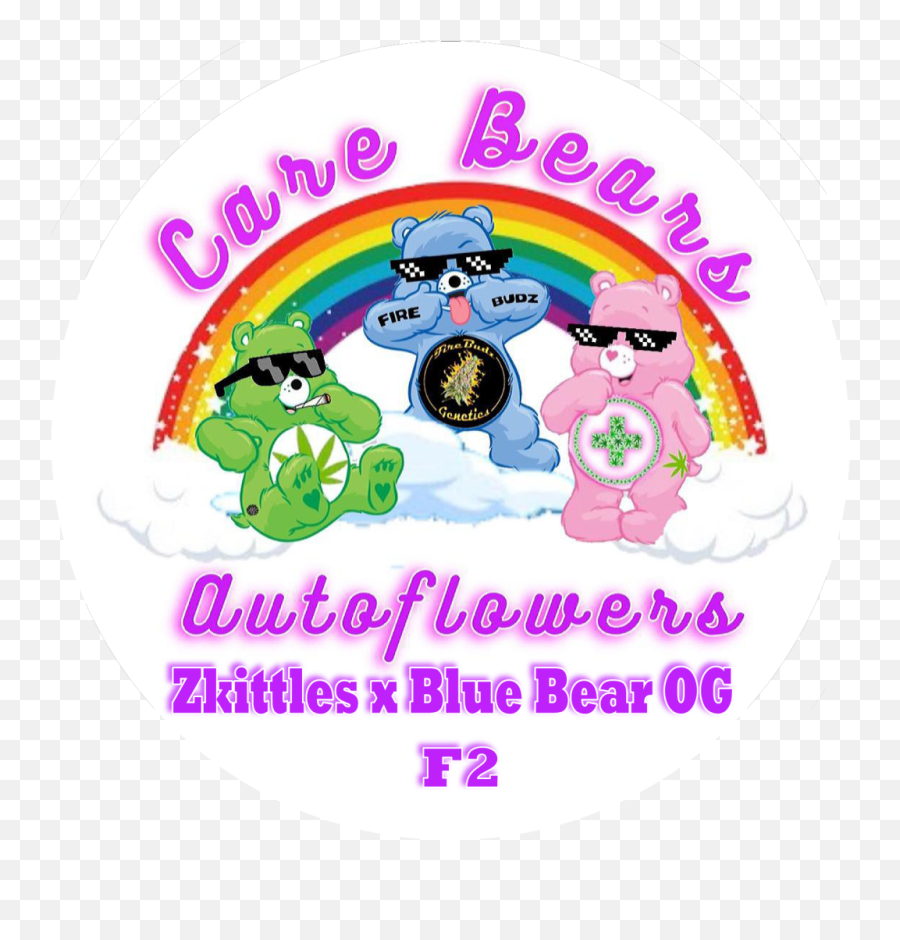 Care Bears F2 U2013 7 Pk U2013 Old Sage Seeds - Fictional Character Emoji,Care Bears Logo