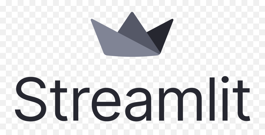 Brand Streamlit Emoji,Dark Logo