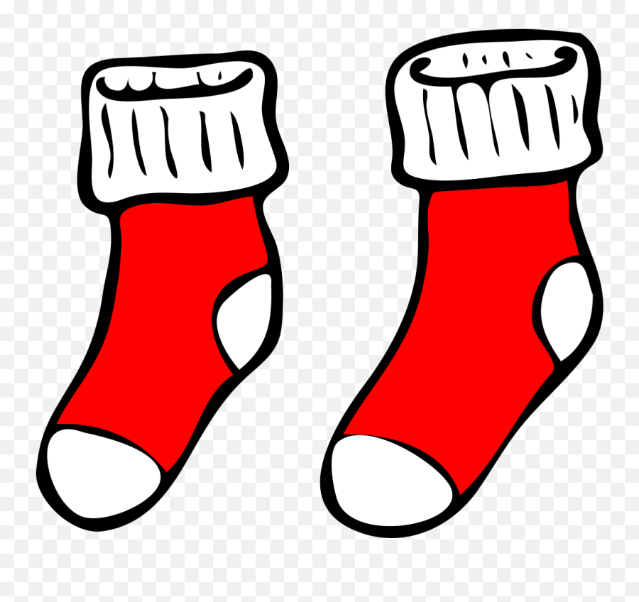 Sock Clipart Childrens Sock Children - Clipart Socks Transparent Background Emoji,Socks Clipart