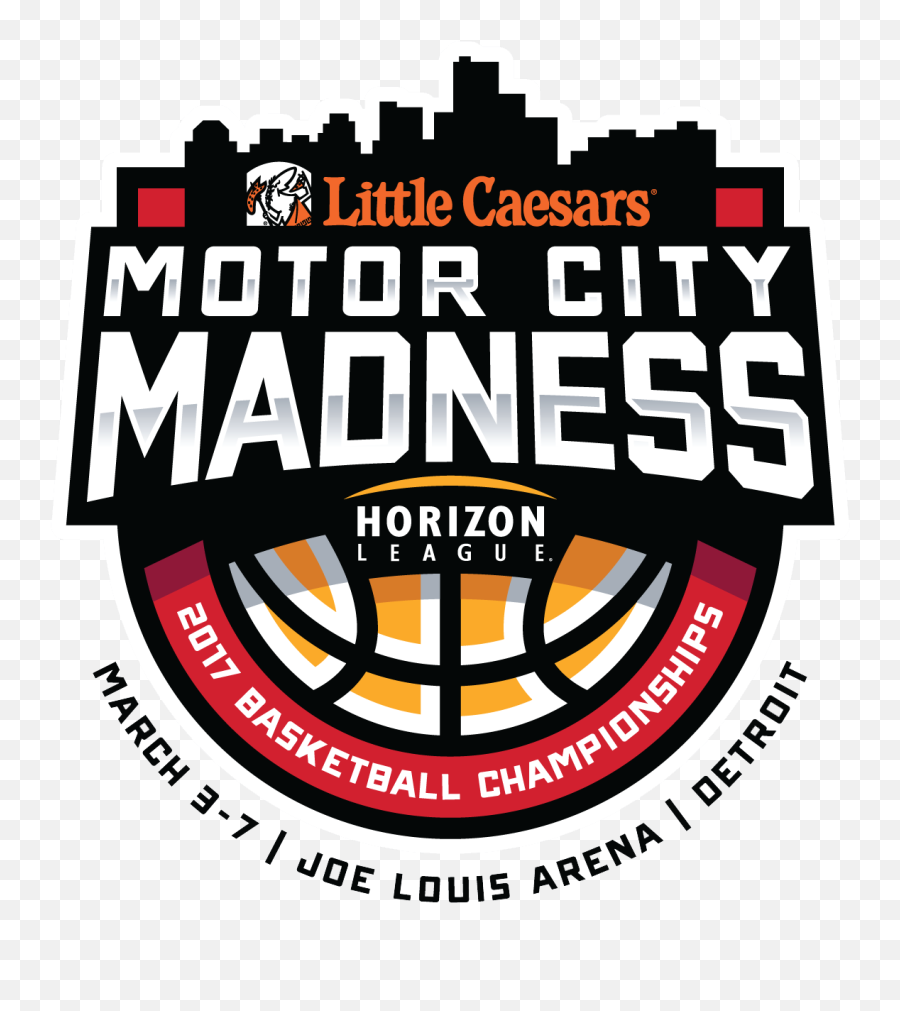 Horizon League Basketball Tournament To Return To Joe Louis Emoji,Little Ceasers Logo