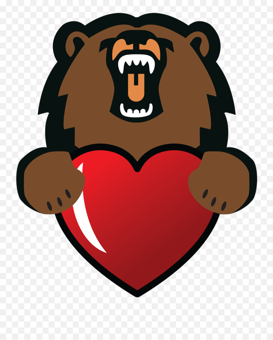 Download Str8griz On Twitter - Bear Png Image With No Emoji,Twitter Heart Png