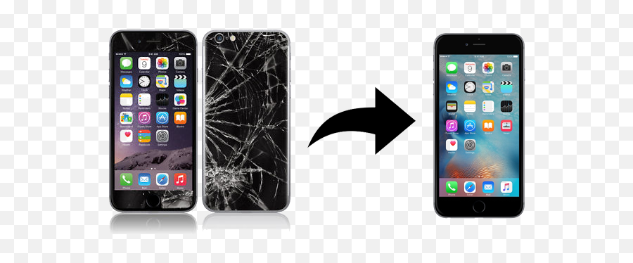 Broken Phone Png - Iphone 7 Plus Vs Iphone 6s Plus Size Camera Phone Emoji,Iphone 7 Png