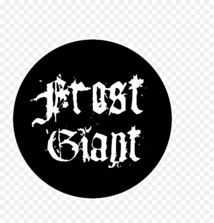 Frost Giant Logo Button - Warren Street Tube Station Emoji,Bandcamp Logo