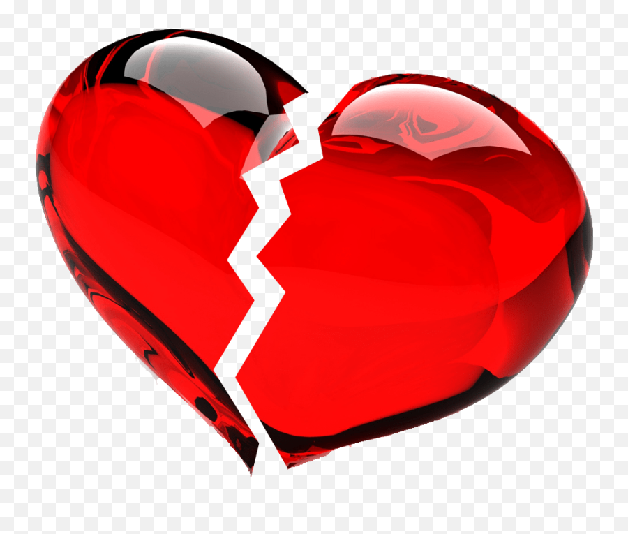 Broken Heart Transparent Image Free - Transparent Background Broken Heart Png Emoji,Heart Transparent