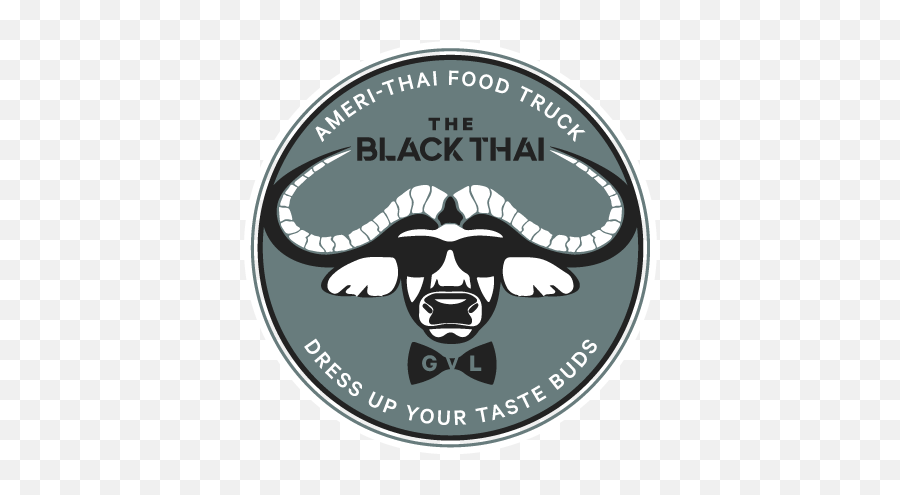 The Black Thai Food Truck Catering Greenville Sc - Language Emoji,Food Truck Logo