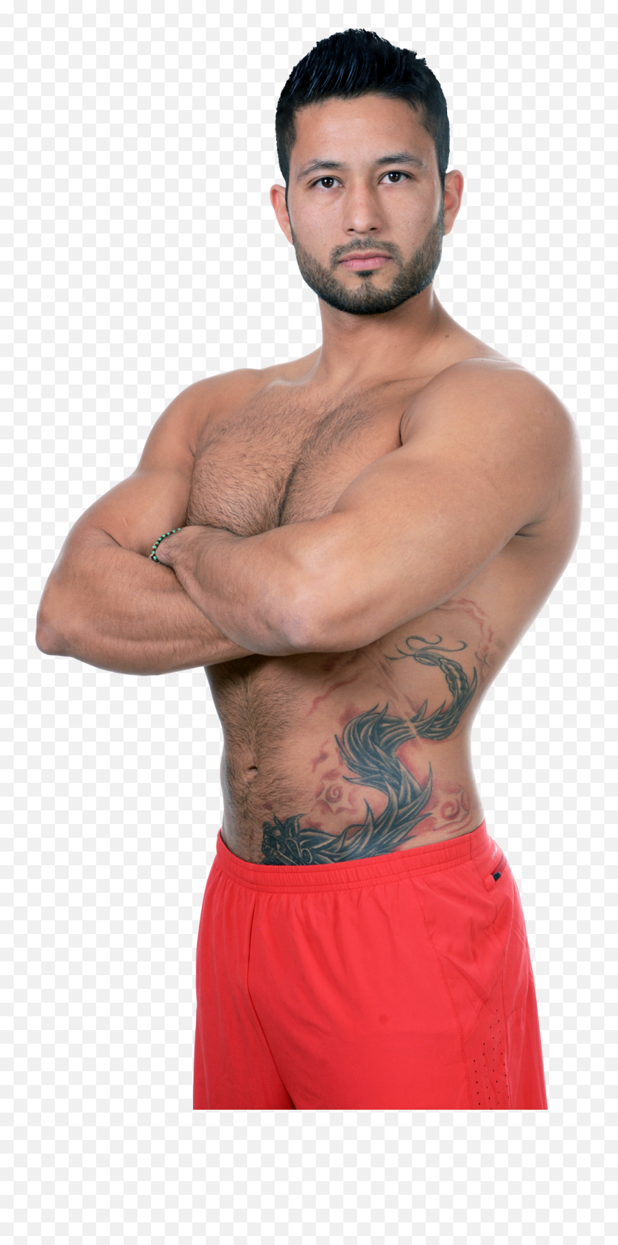 Fit Young Male Tattoo Transparent Png Png Mart - Crossed Arms Fitness Man Emoji,Tattoo Transparent