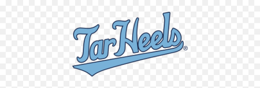 Download Free Png North Carolina Tar Heels Wordmark Logo - North Carolina Tar Heels Logo Emoji,Tar Heels Logo