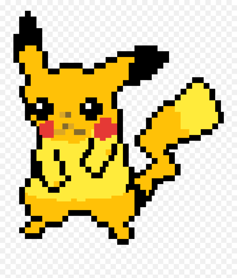 Pikachu Sprite Video Games Raichu Gif - Pixel Animal Png Pikachu Pixel Art Emoji,Pixel Png