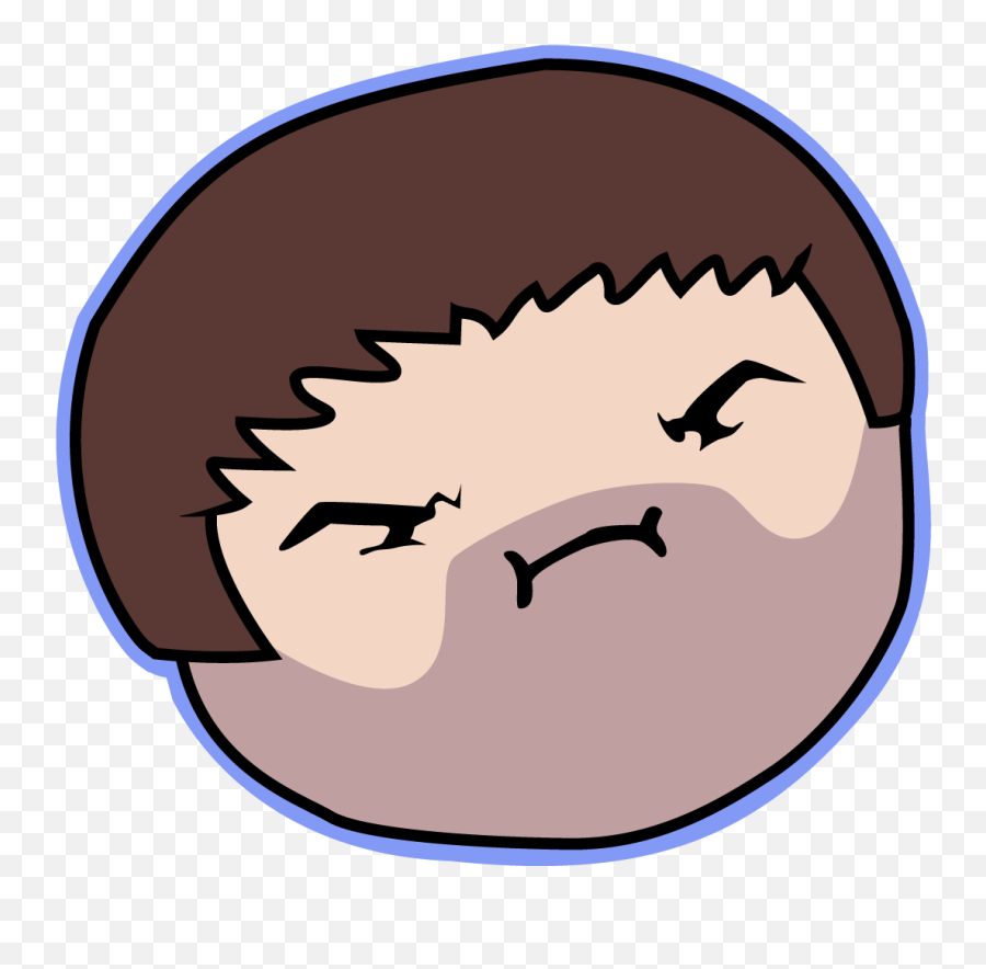 Barry Game Grumps Head Clipart - Barry Game Grumps Head Emoji,Game Grumps Logo