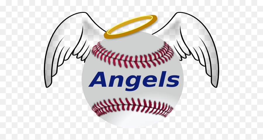 Angels Baseball Logo Clip Art - Baseball Ball Png Emoji,Angels Baseball Logo