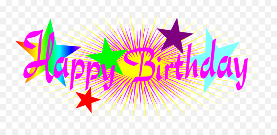 Happy Birthday Clip Art At Clker - Public Domain Free Happy Birthday Clip Art Emoji,Birthday Clipart