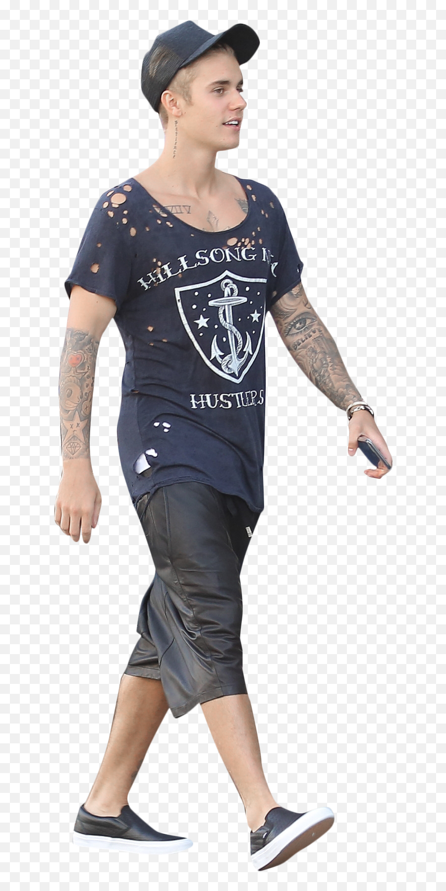 Justin Bieber Walking Png Image - Man Walking Down Stairs Png Emoji,Walking Png