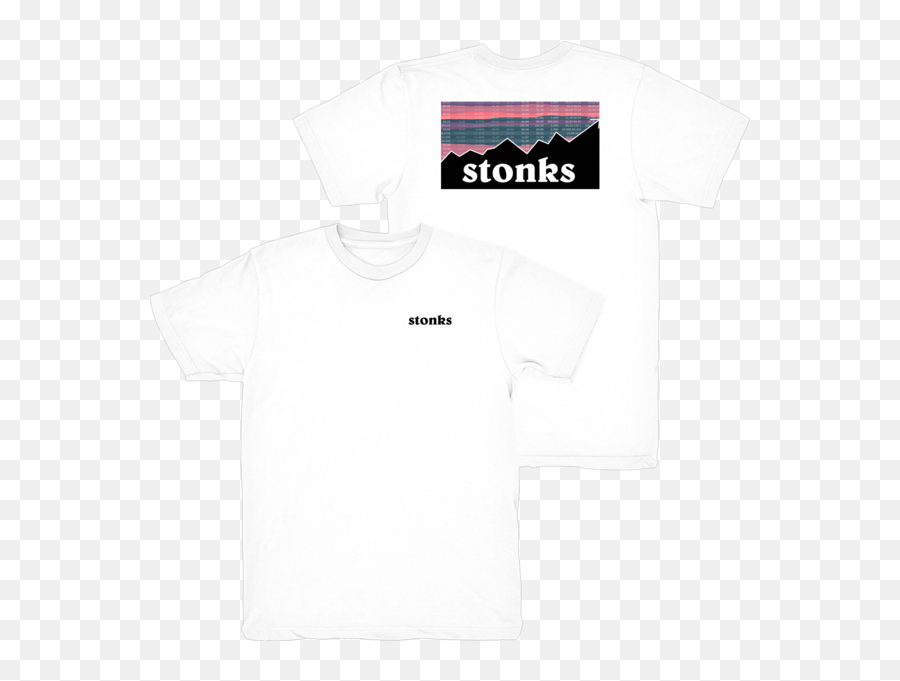 Stonks - Short Sleeve Emoji,Patagonia Logo Shirts