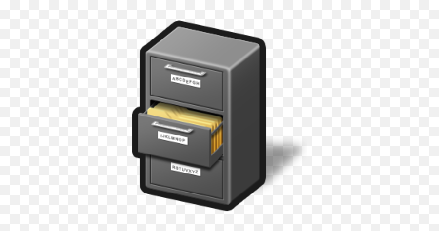 Download File Cabinet Png Transparent - File Cabinet Free Icon Emoji,Cabinet Png