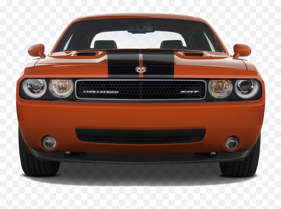 Front View Muscle Car Grill Transparent - 2014 Dodge Challenger Headlights Emoji,Muscle Car Clipart