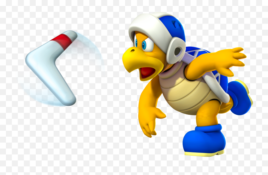 Crystal Bro - Super Mario Boomerang Bro 3449x2106 Png Emoji,Super Mario Clipart
