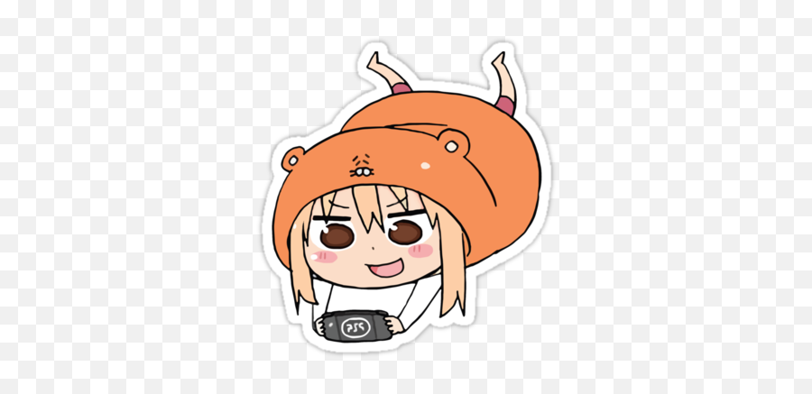 Anime Stickers Cute Stickers Kawaii Anime Emoji,Umaru Png