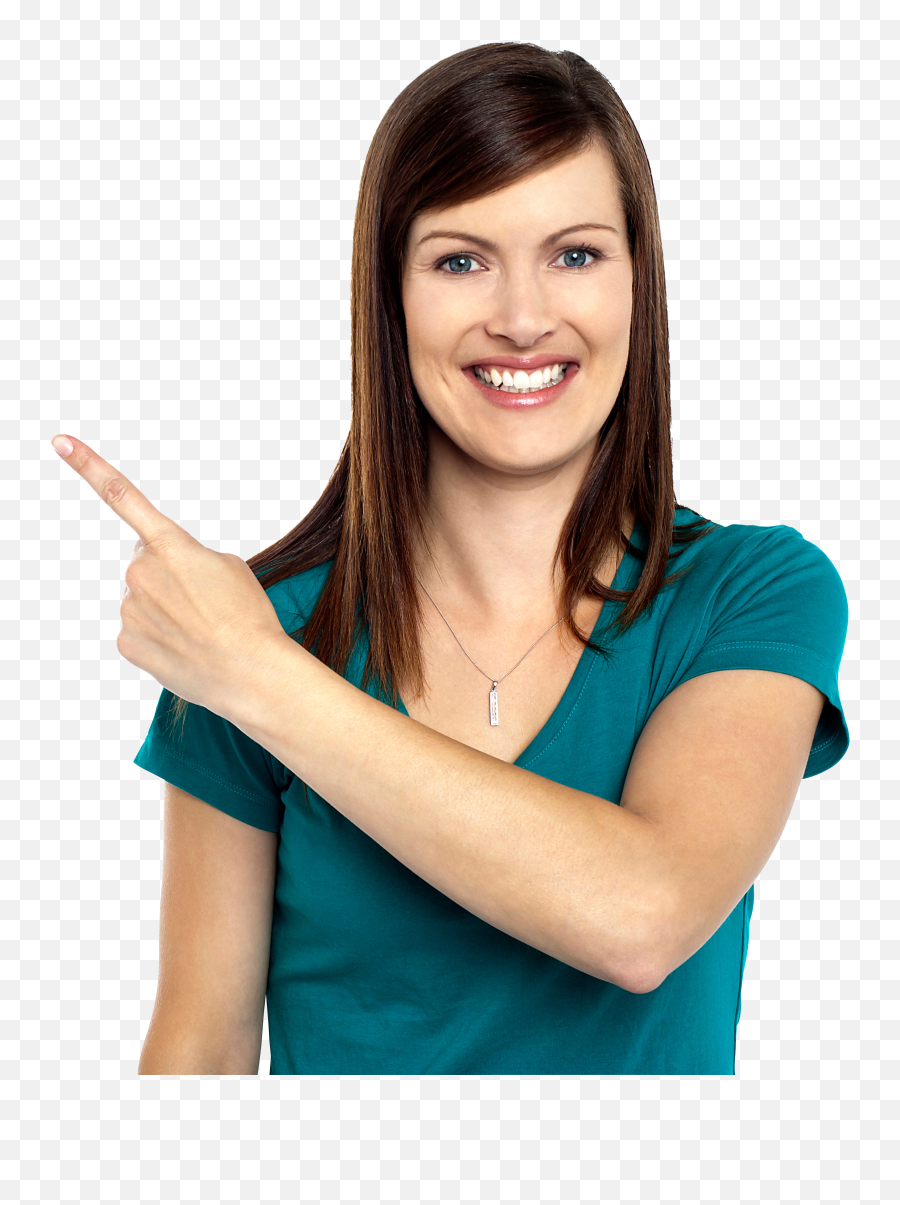 Woman Pointing - Women Png Emoji,Woman Png