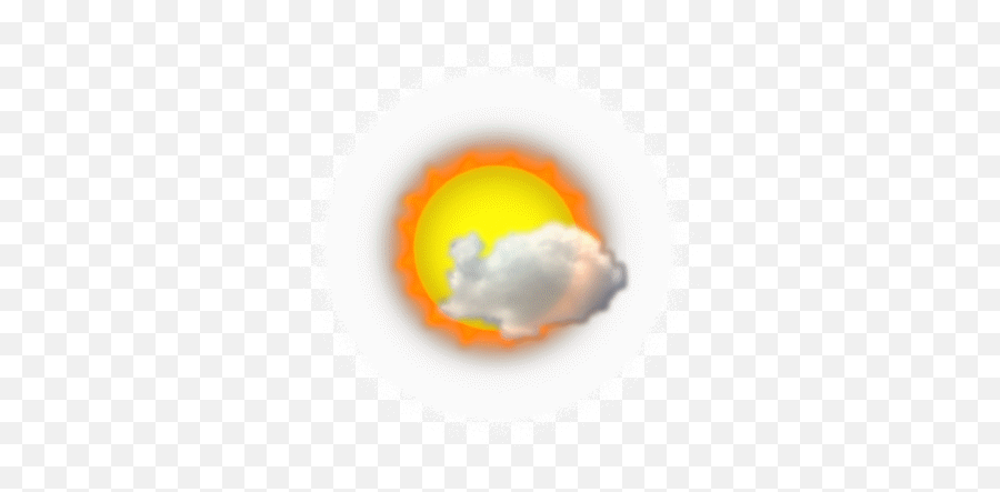 Weather Symbols Emoji,Partly Cloudy Clipart