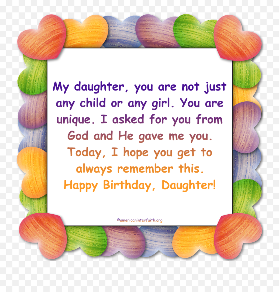 Christian Birthday Wishes For Daughter - 34 Quotes From Mom Emoji,21st Birthday Clipart