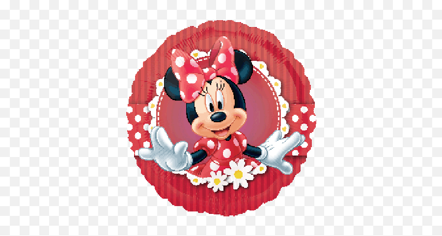 Anagram Licensed Foil 45cm Minnie Mouse 1st Birthday Heart Emoji,Minnie Mouse Birthday Clipart