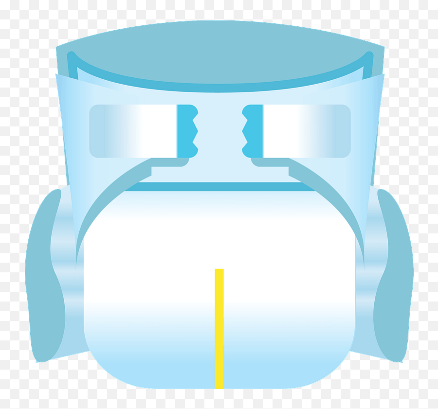 Disposable Diaper Clipart - Cylinder Emoji,Diaper Clipart