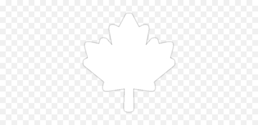 Maple Leaf Canada Canadian White Pure U0026 Simple Canadian Emoji,Canada Flag Clipart