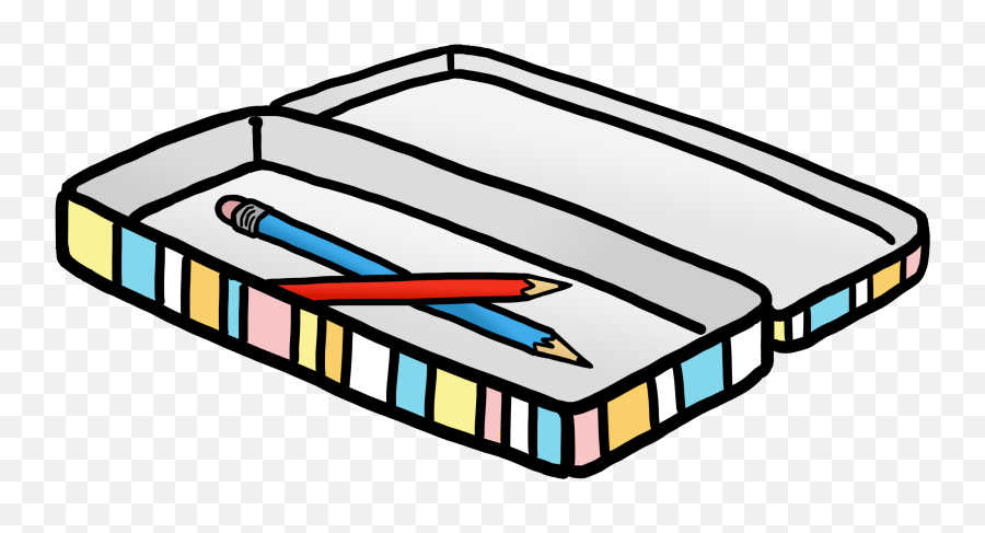 Pen Clipart Pencil Case 4 Dumielauxepices Net Jpg - Clipartix Pencil In The Pencil Case Emoji,Net Clipart