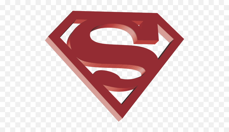 Superman Logo Png Transparent Svg - Superman 3d Emoji,Super Man Logo