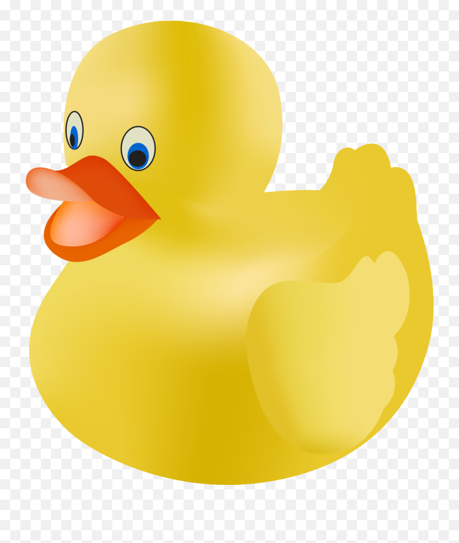 Rubber Duck Clipart - Soft Emoji,Duck Clipart
