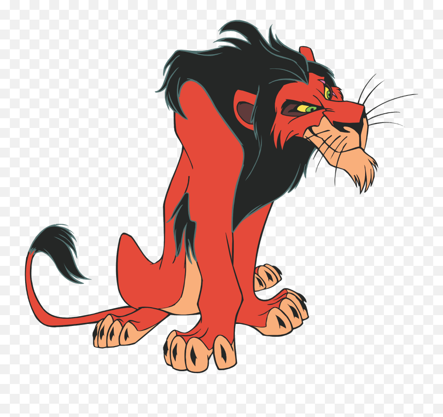 Timon - Mufasa Lion King Scar Fan Art Png Download Scar Lion King Transparent Emoji,Scar Png