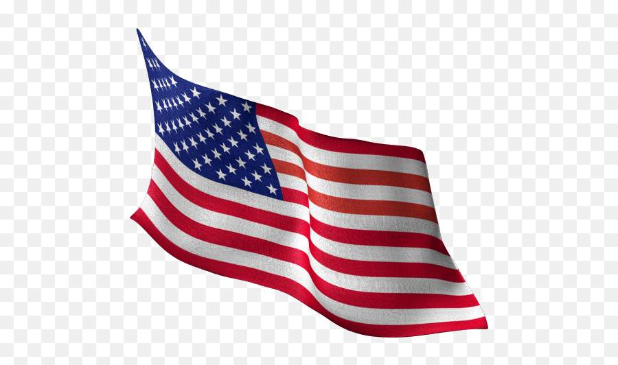 Waving American Flag Clip Art Download - Transparent American Flag Gif Emoji,American Flag Clipart