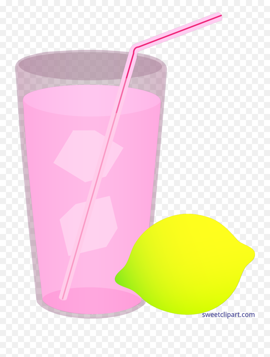 Pink Lemonade Clip Art - Pink Lemonade Clip Art Png Emoji,Pink Clipart